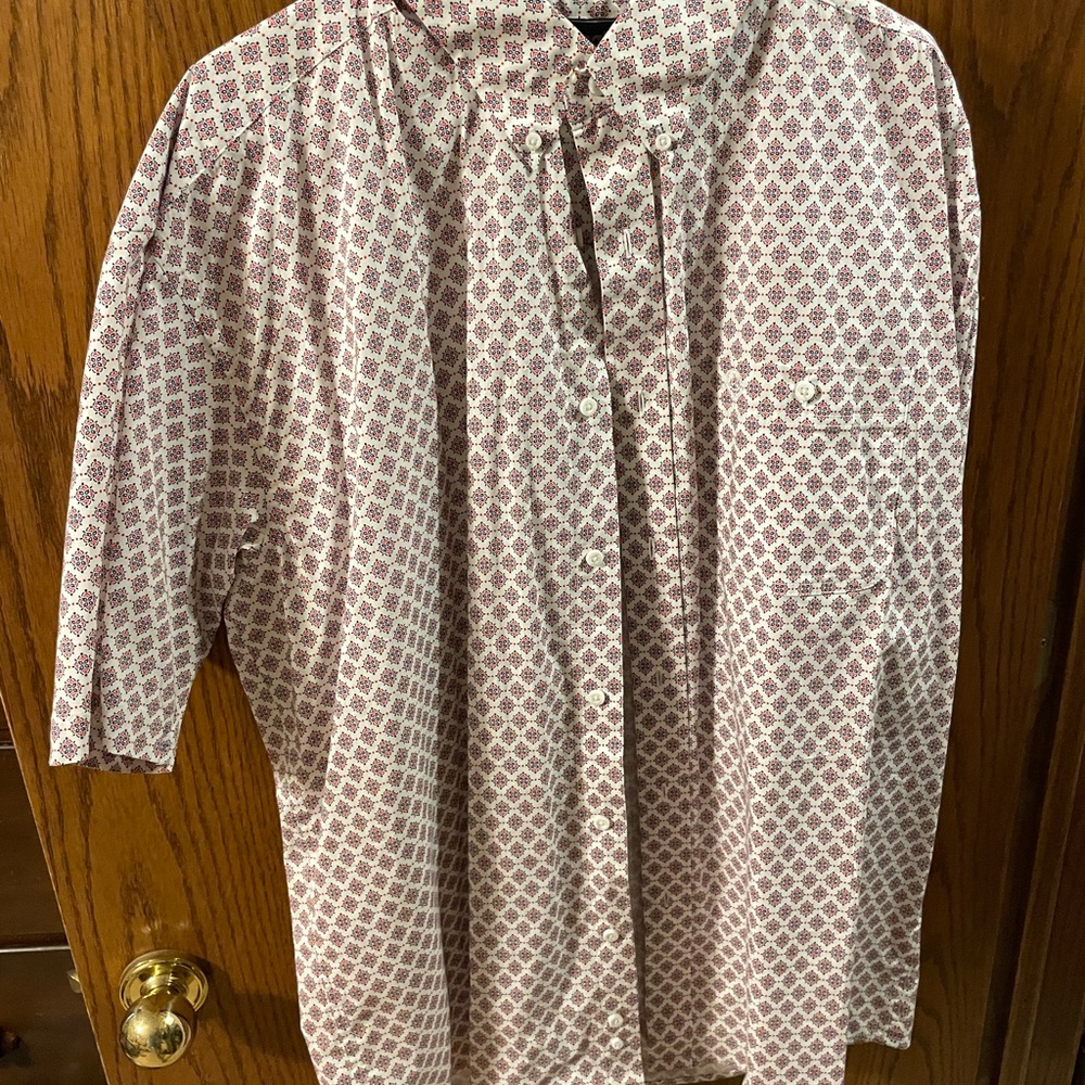 Men’s short sleeve button up